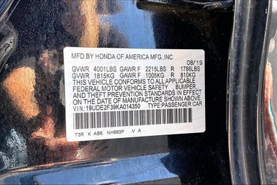 2019 Acura ILX Base