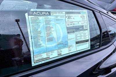 2026 Acura Integra A-Spec Tech Package