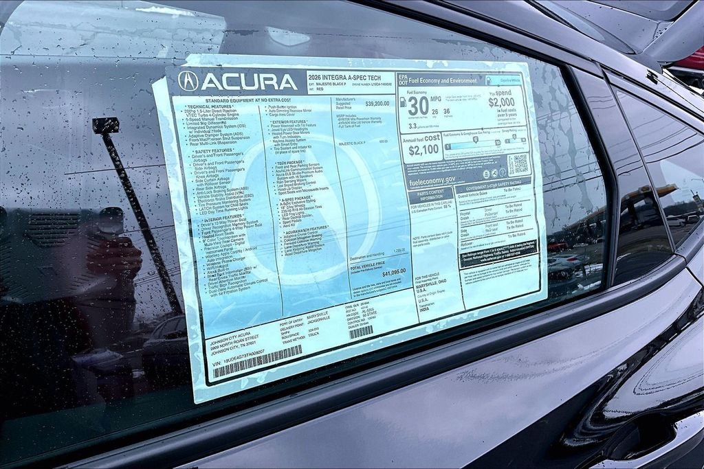 2026 Acura Integra A-Spec Tech Package