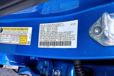 2026 Acura Integra A-Spec Tech Package