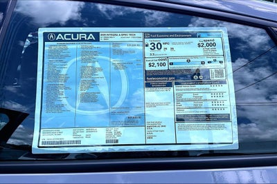 2026 Acura Integra A-Spec Tech Package
