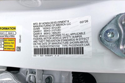 2026 Acura Integra A-Spec Tech Package