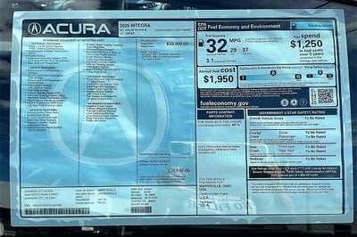 2026 Acura Integra Base
