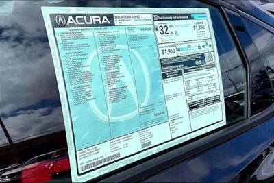 2026 Acura Integra A-Spec Package