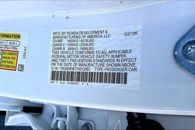 2026 Acura Integra A-Spec Tech Package