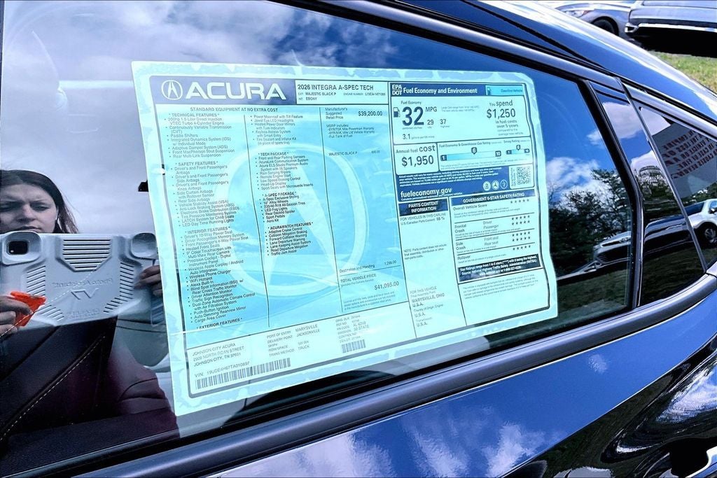 2026 Acura Integra A-Spec Tech Package