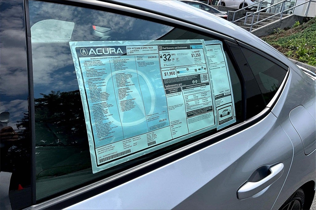 2026 Acura Integra A-Spec Tech Package