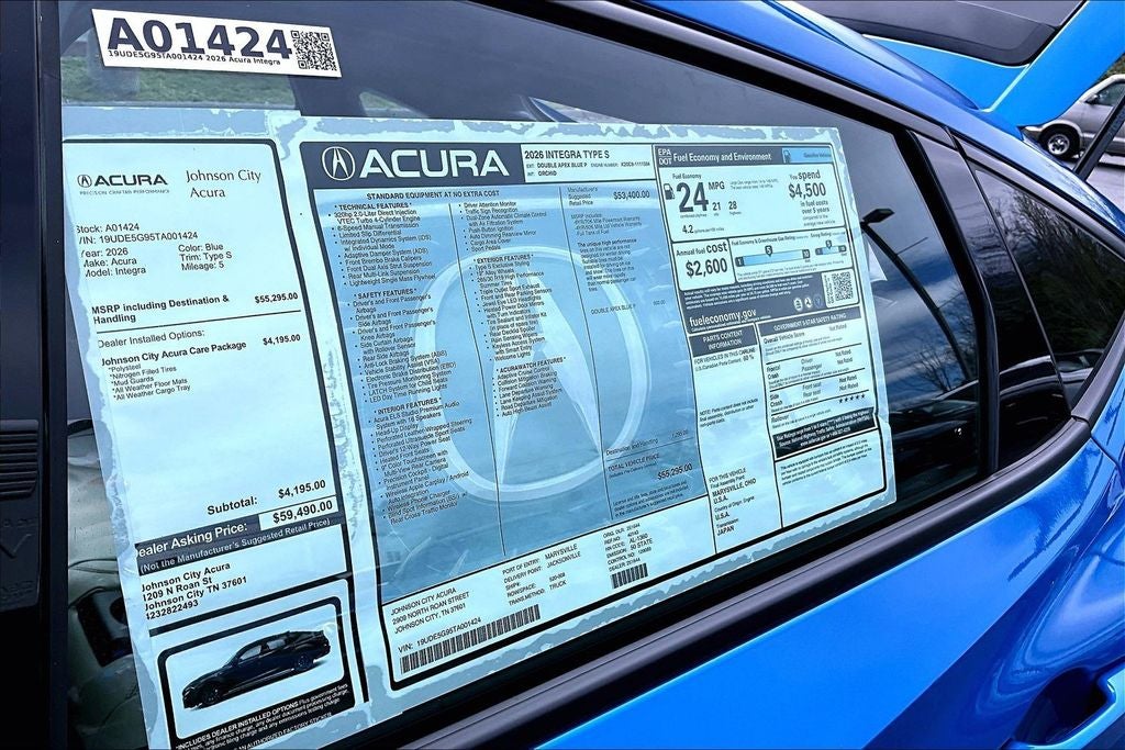 2026 Acura Integra Type S