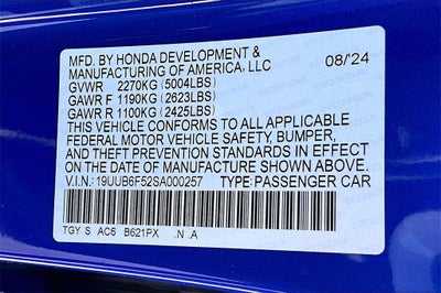 2025 Acura TLX A-Spec Package SH-AWD