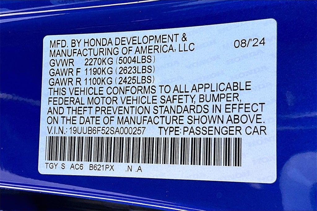 2025 Acura TLX A-Spec Package SH-AWD