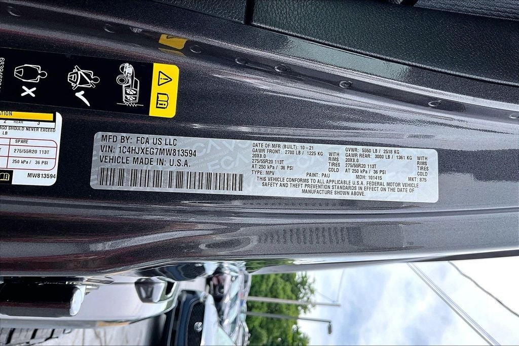 2021 Jeep Wrangler Unlimited Sahara High Altitude