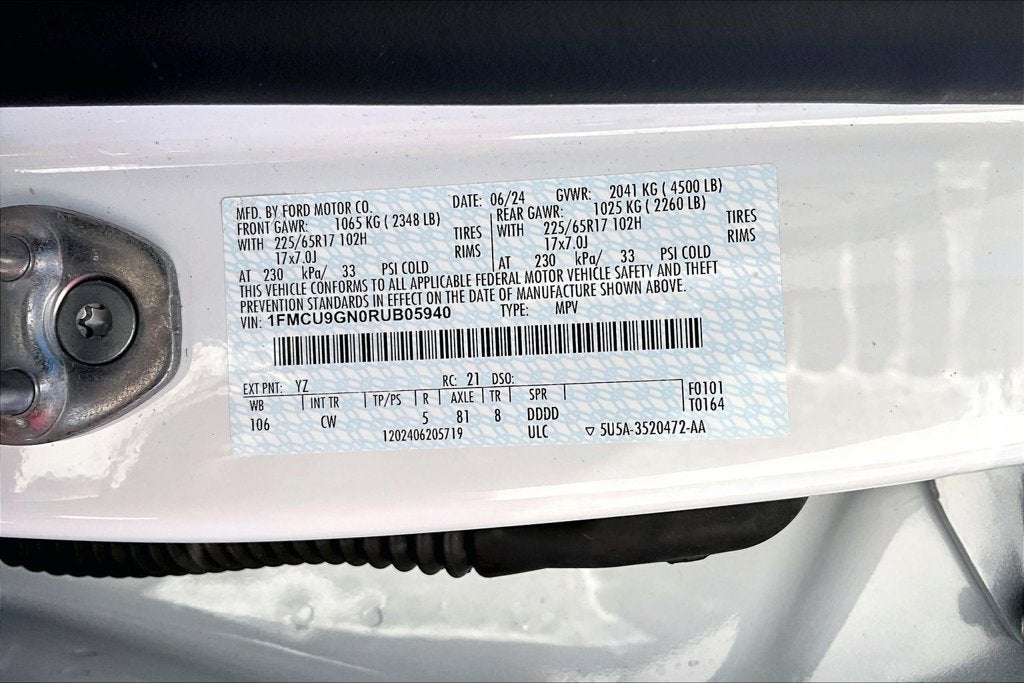 2024 Ford Escape Active