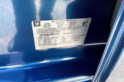 2017 Chevrolet Silverado 1500 LT LT1