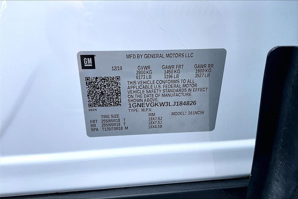 2020 Chevrolet Traverse LT 1LT