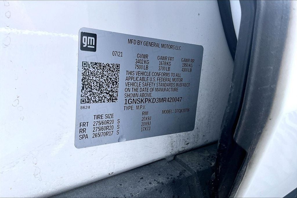 2021 Chevrolet Tahoe Z71