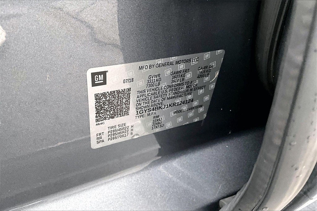 2019 Cadillac Escalade Luxury