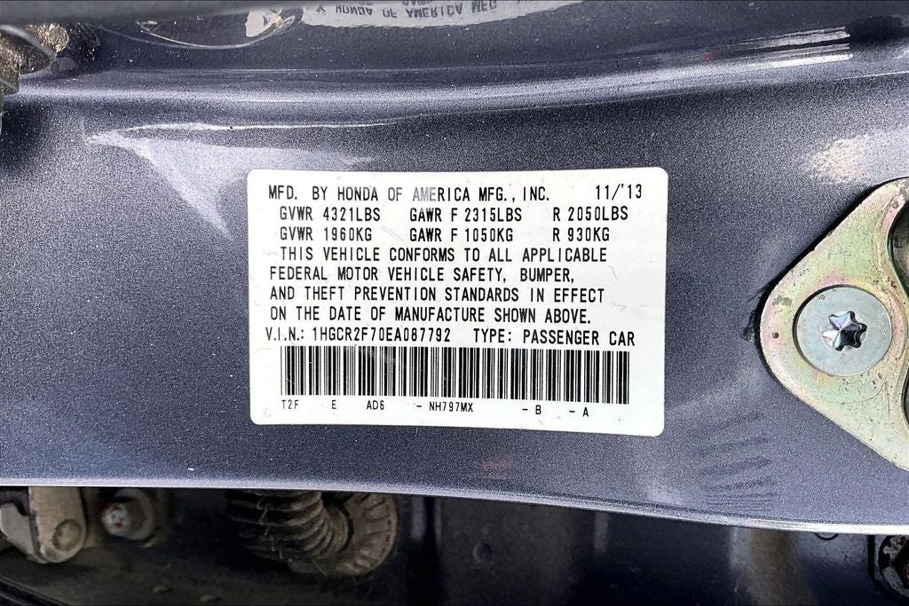 2014 Honda Accord EX