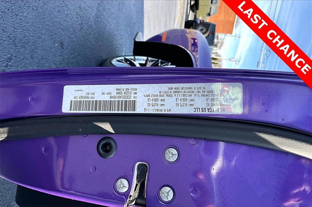 2016 Dodge Challenger SRT 392