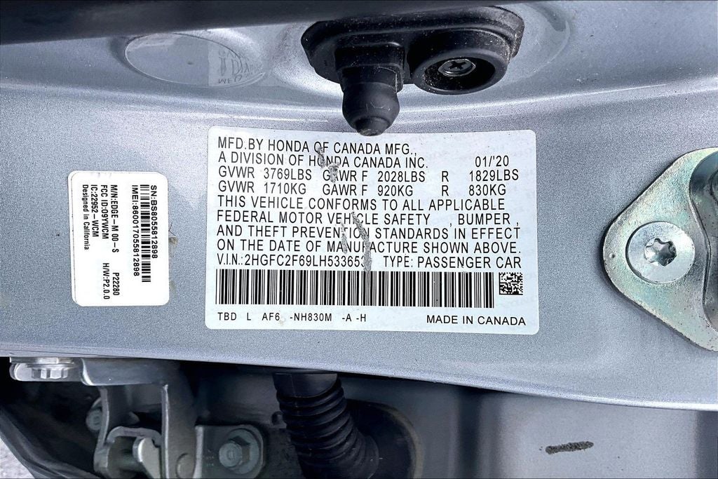 2020 Honda Civic LX