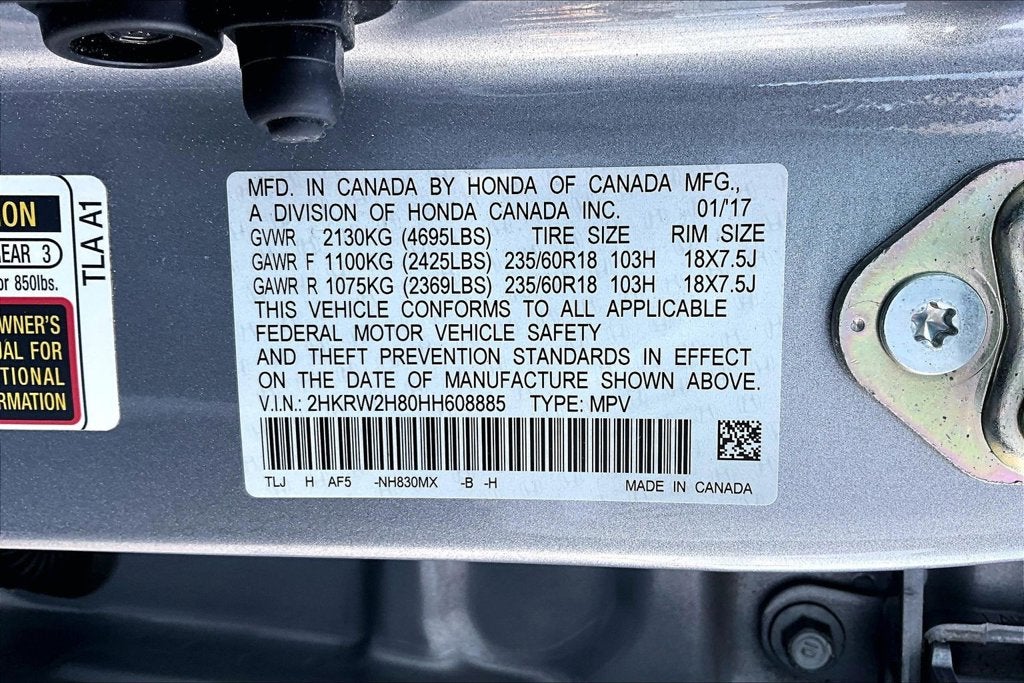 2017 Honda CR-V EX-L
