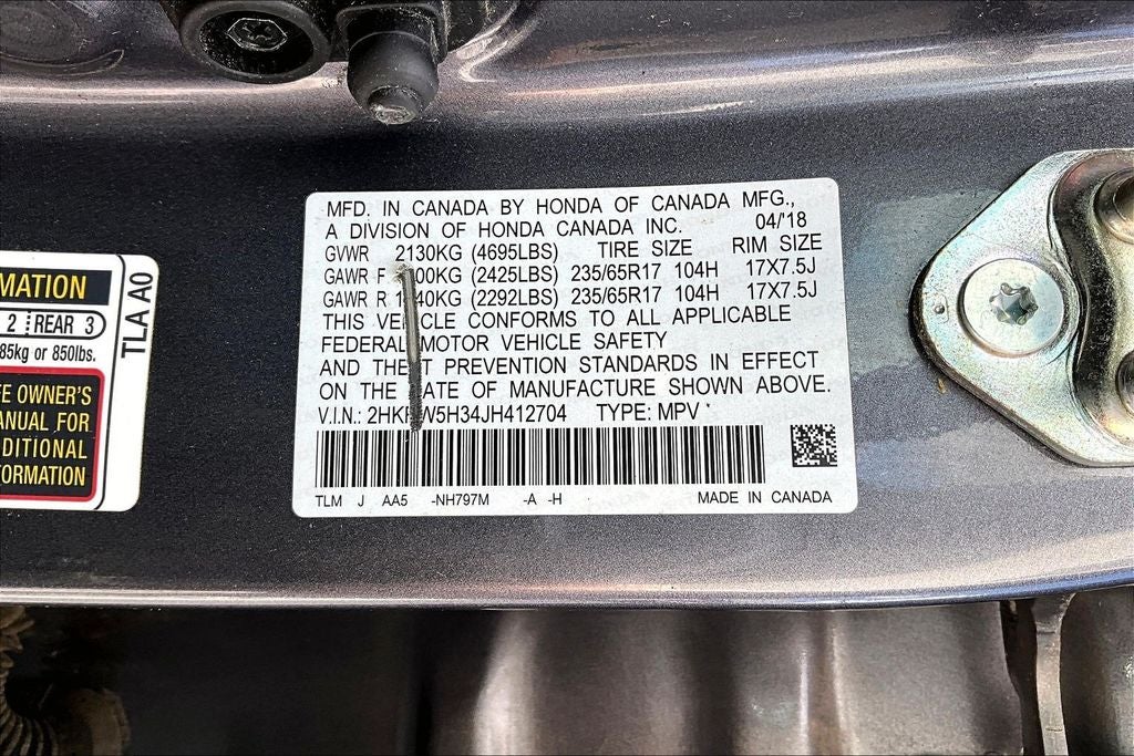 2018 Honda CR-V LX