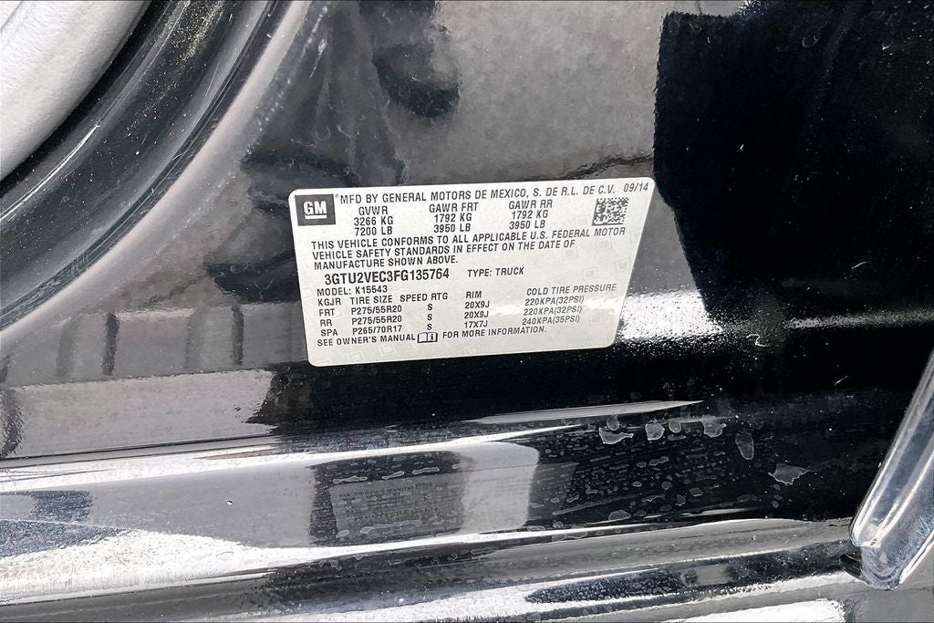 2015 GMC Sierra 1500 SLT