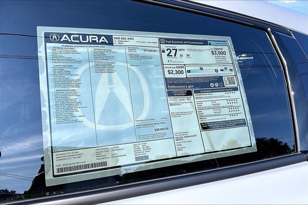 2026 Acura ADX Base