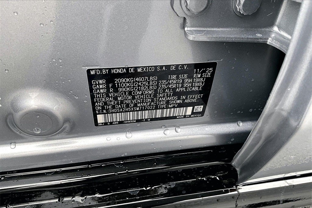 2025 Acura ADX A-Spec Package