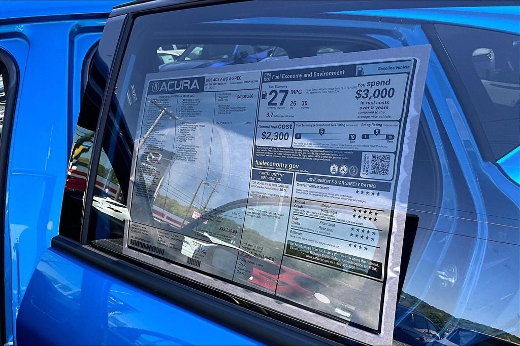 2026 Acura ADX A-Spec Package