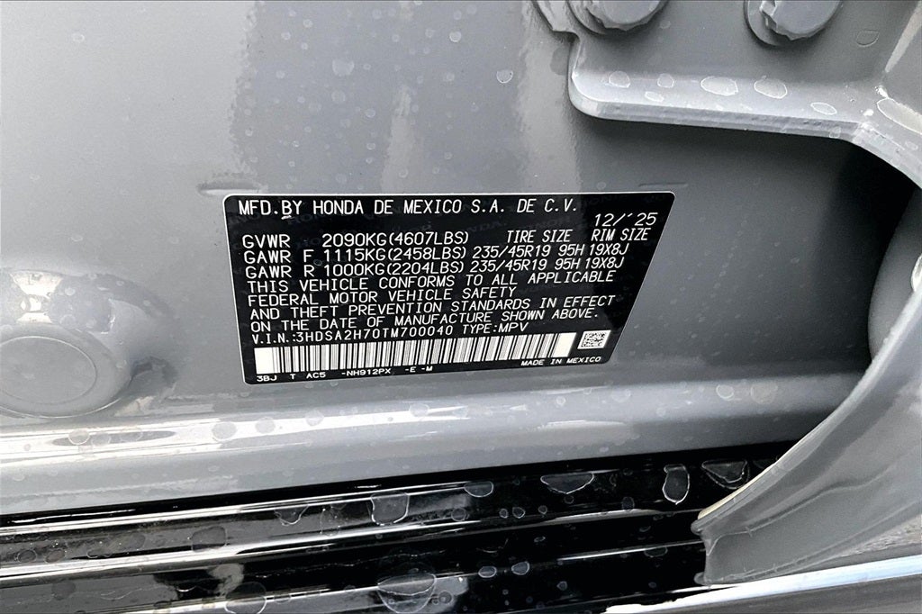 2026 Acura ADX A-Spec Advance Package