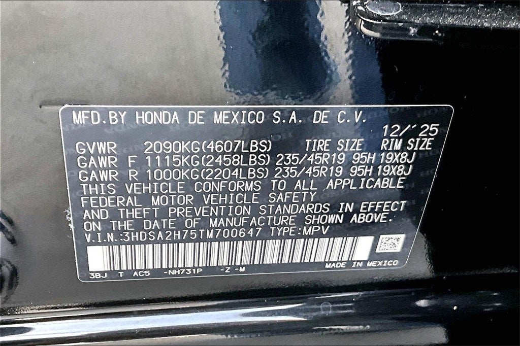 2026 Acura ADX A-Spec Advance Package