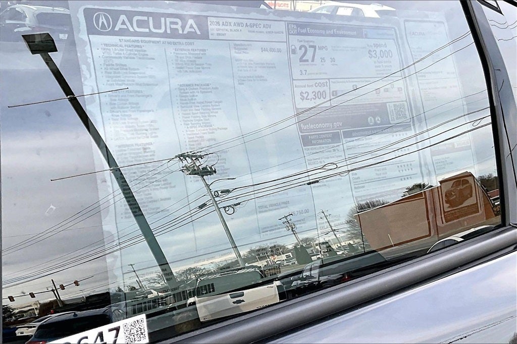 2026 Acura ADX A-Spec Advance Package