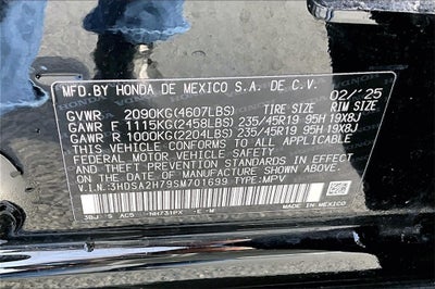 2025 Acura ADX A-Spec Advance Package