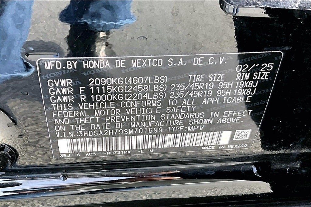 2025 Acura ADX A-Spec Advance Package