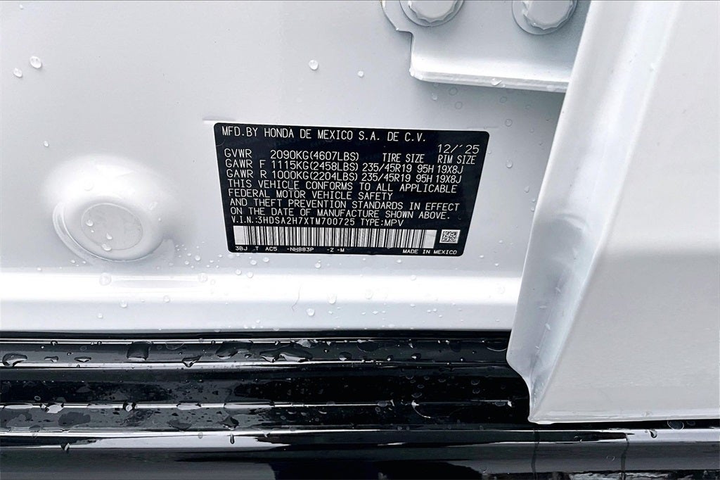 2026 Acura ADX A-Spec Advance Package