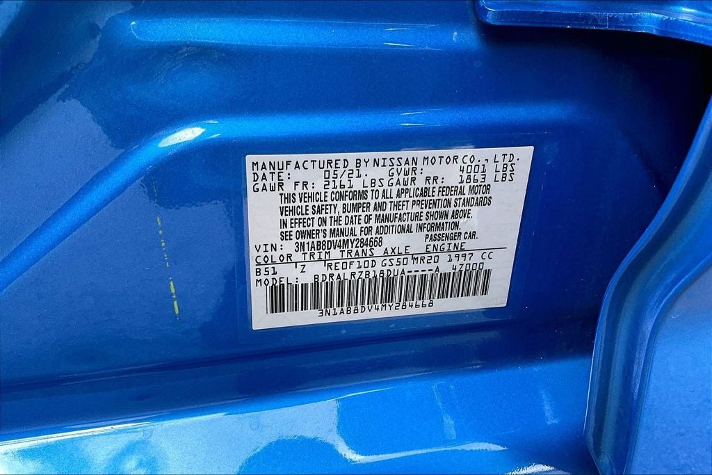 2021 Nissan Sentra SR