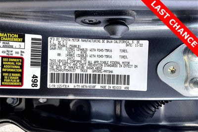 2023 Toyota Tacoma SR V6