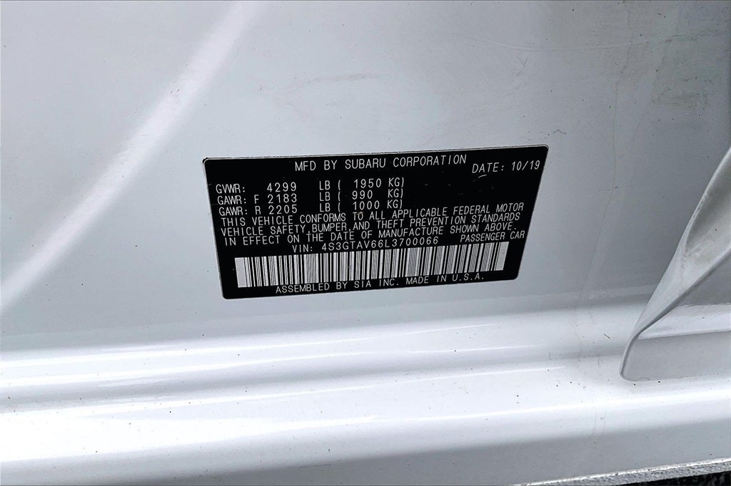 2020 Subaru Impreza Premium