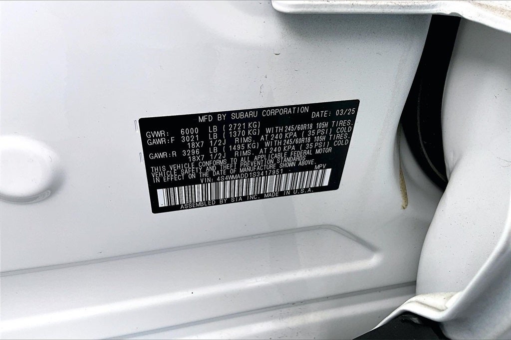 2025 Subaru Ascent Premium