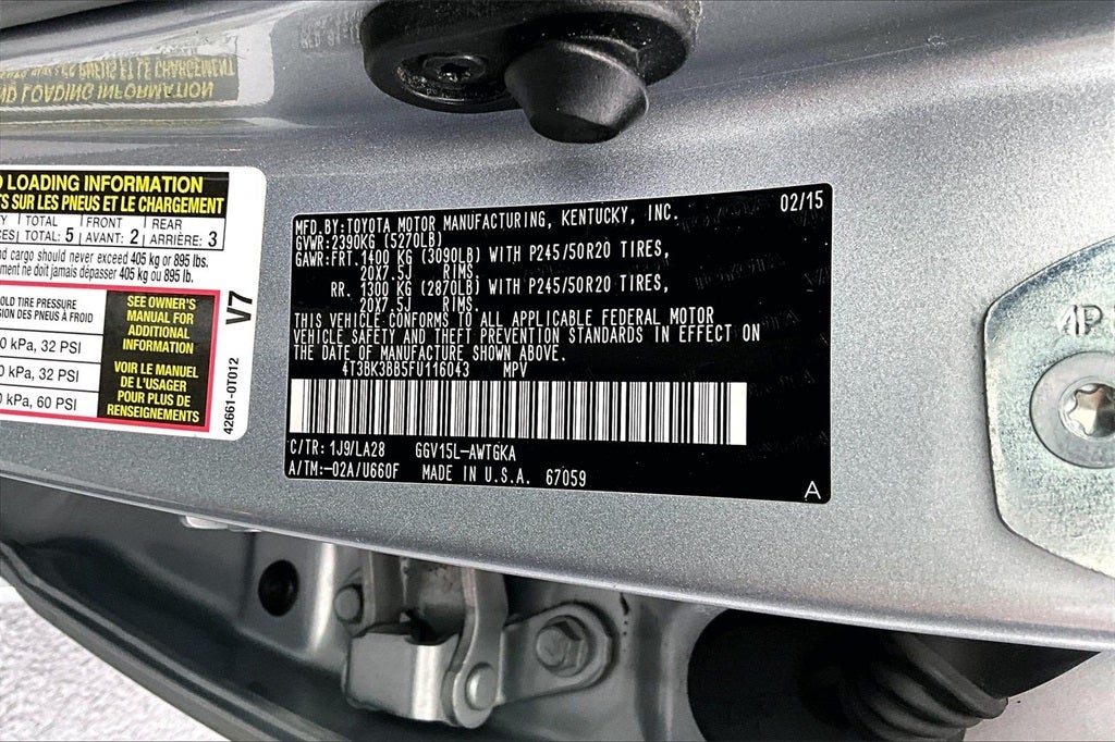 2015 Toyota Venza Limited