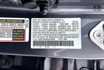 2022 Honda CR-V Hybrid EX