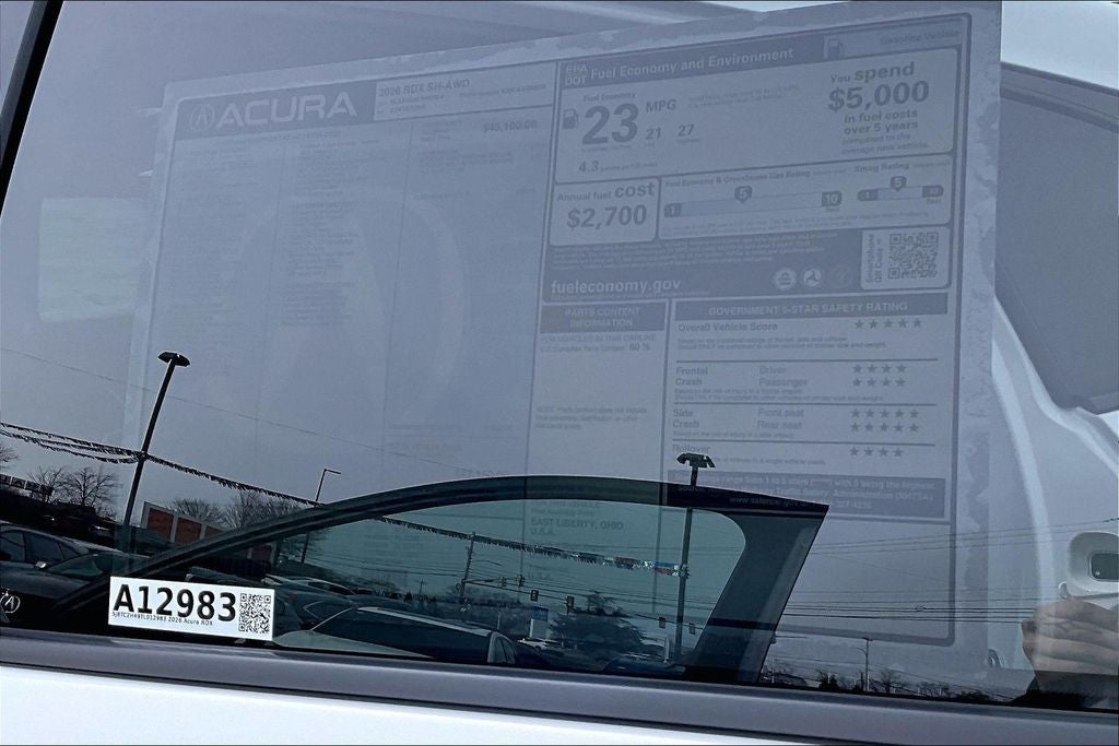 2026 Acura RDX Base SH-AWD