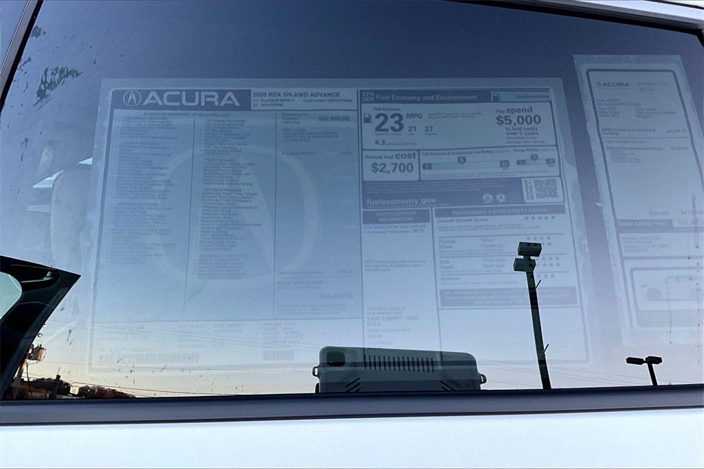 2026 Acura RDX Advance Package SH-AWD