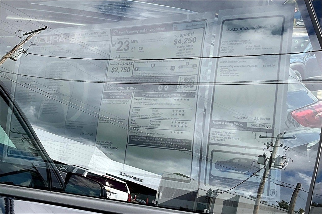 2025 Acura RDX A-Spec Advance Package SH-AWD