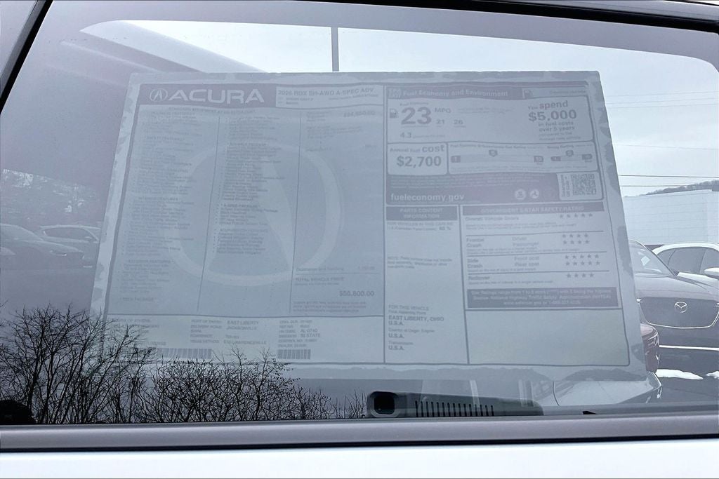 2026 Acura RDX A-Spec Advance Package SH-AWD