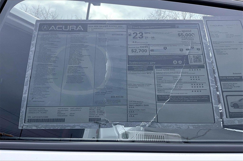 2026 Acura RDX A-Spec Advance Package SH-AWD