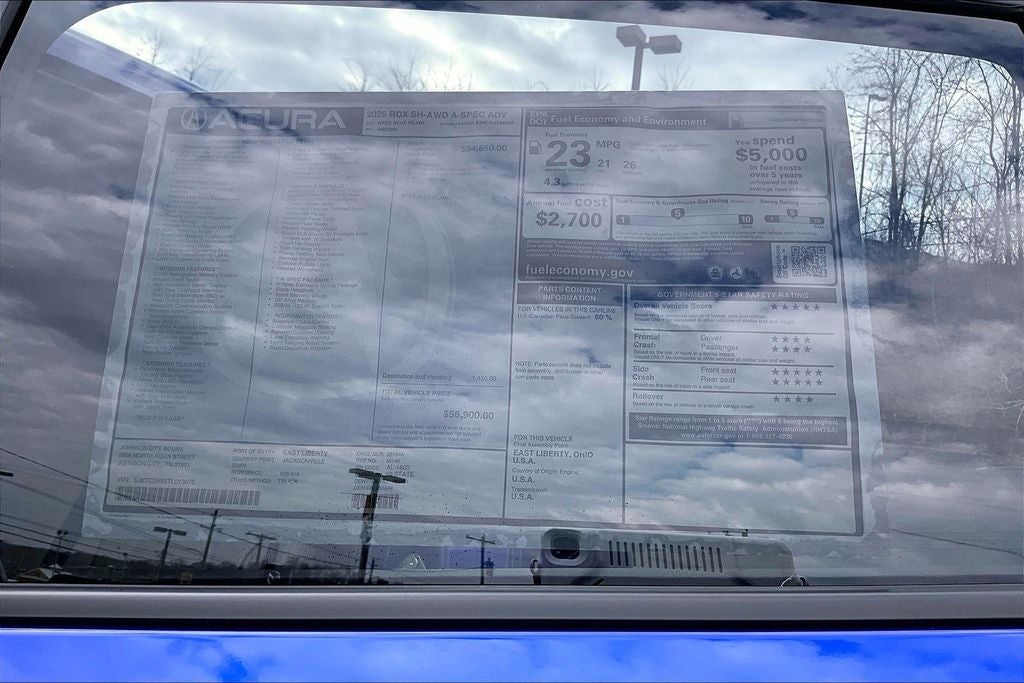 2026 Acura RDX A-Spec Advance Package SH-AWD