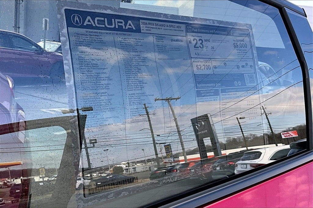 2026 Acura RDX A-Spec Advance Package SH-AWD