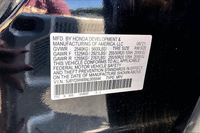 2022 Acura MDX Technology