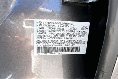 2026 Acura MDX Base SH-AWD